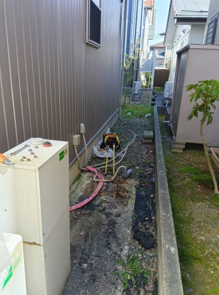 W邸 エコキュート入替工事