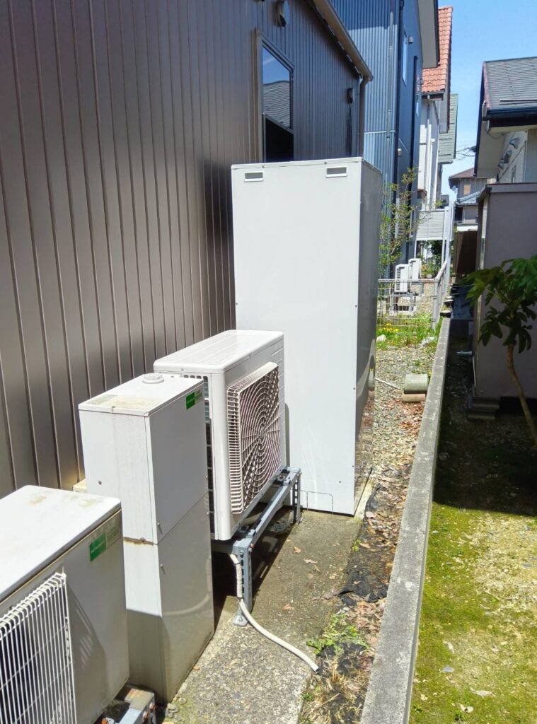 W邸 エコキュート入替工事